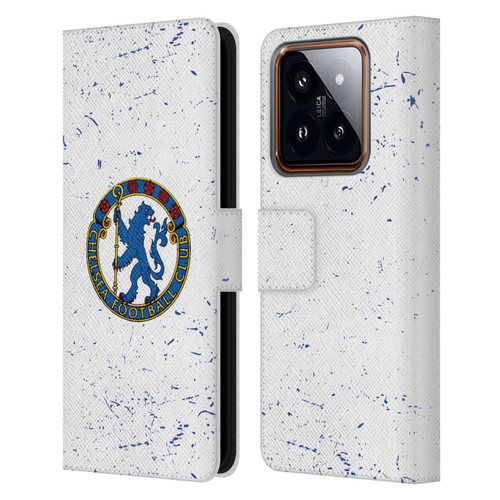 Chelsea Football Club Retro Kit and Stadium 1953 Crest Leather Book Wallet Case Cover For Xiaomi 14