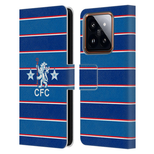 Chelsea Football Club Retro Kit and Stadium 1984 Home Leather Book Wallet Case Cover For Xiaomi 14