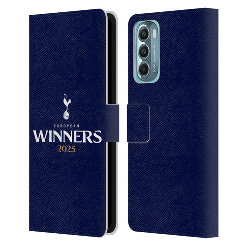 Tottenham Hotspur F.C. 2025 European Winners Blue Leather Book Wallet Case Cover For Motorola Moto G Stylus 5G (2022) Tottenham Hotspur F.C. 2025 European Winners Blue Leather Book Wallet Case Cover For Motorola Moto G Stylus 5G (2022)