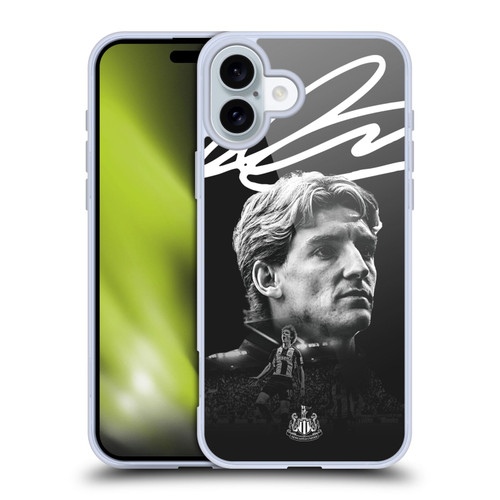 Newcastle United Football Club 2024/25 First Team Anthony Gordon Soft Gel Case for Apple iPhone 16 Plus