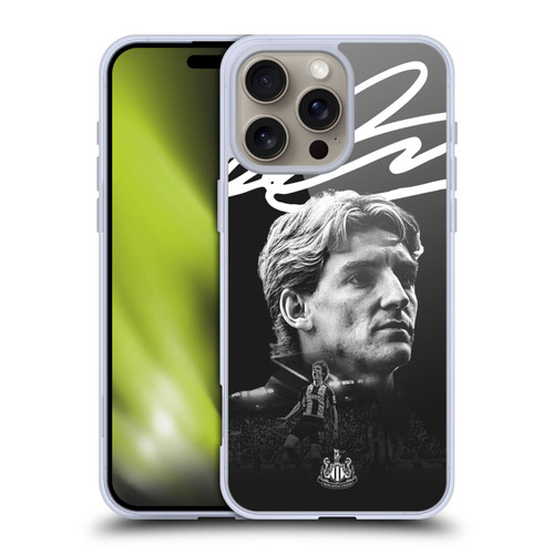 Newcastle United Football Club 2024/25 First Team Anthony Gordon Soft Gel Case for Apple iPhone 16 Pro Max