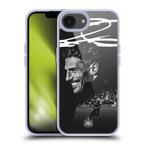 Newcastle United Football Club 2024/25 First Team Fabian Schär Soft Gel Case for Apple iPhone 16e