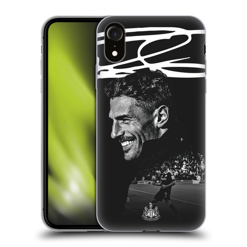 Newcastle United Football Club 2024/25 First Team Fabian Schär Soft Gel Case for Apple iPhone XR