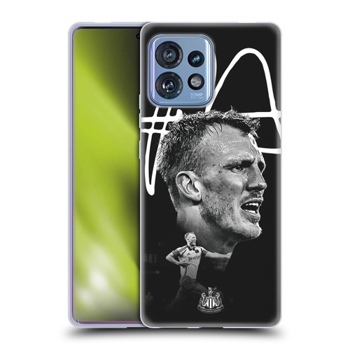 Newcastle United Football Club 2024/25 First Team Dan Burn Soft Gel Case for Motorola Moto Edge 40 Pro/Plus 2023