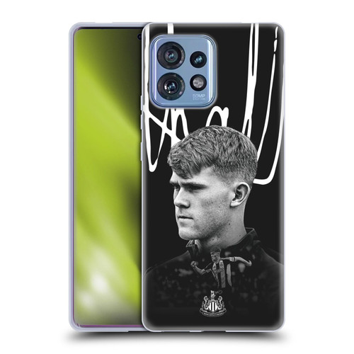 Newcastle United Football Club 2024/25 First Team Lewis Hall Soft Gel Case for Motorola Moto Edge 40 Pro/Plus 2023