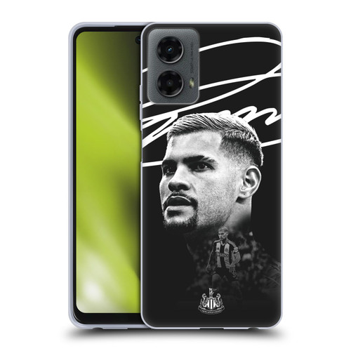 Newcastle United Football Club 2024/25 First Team Bruno Guimarães Soft Gel Case for Motorola Moto G (2024)