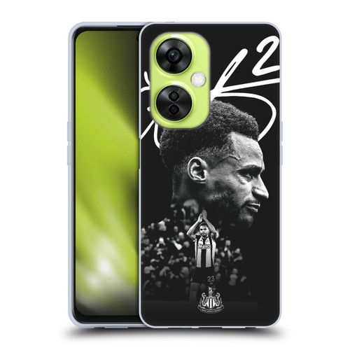 Newcastle United Football Club 2024/25 First Team Jacob Murphy Soft Gel Case for OnePlus Nord CE 3 Lite 5G