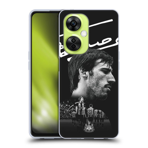 Newcastle United Football Club 2024/25 First Team Sandro Tonali Soft Gel Case for OnePlus Nord CE 3 Lite 5G