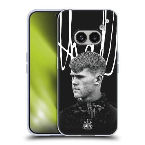 Newcastle United Football Club 2024/25 First Team Lewis Hall Soft Gel Case for Nothing Phone (2a)