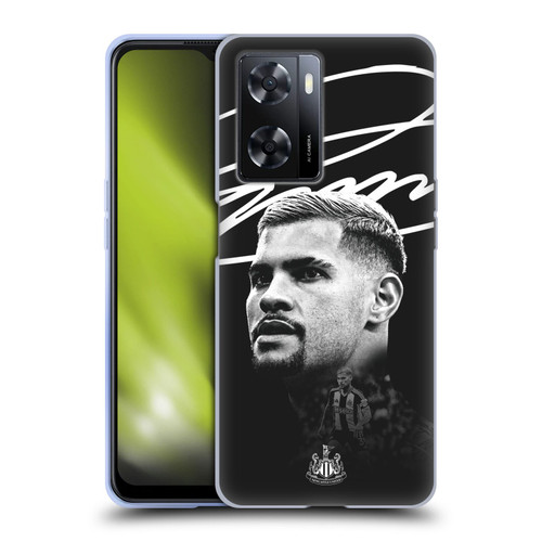 Newcastle United Football Club 2024/25 First Team Bruno Guimarães Soft Gel Case for OPPO A57s