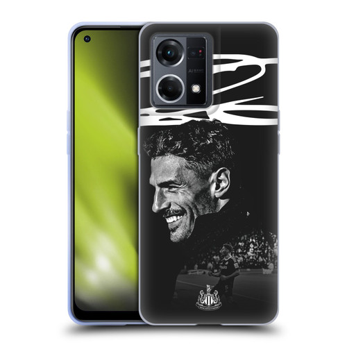 Newcastle United Football Club 2024/25 First Team Fabian Schär Soft Gel Case for OPPO Reno8 4G Newcastle United Football Club 2024/25 First Team Fabian Schär Soft Gel Case for OPPO Reno8 4G