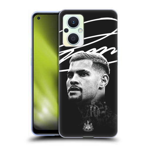 Newcastle United Football Club 2024/25 First Team Bruno Guimarães Soft Gel Case for OPPO Reno8 Lite