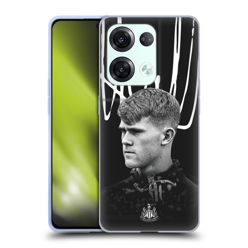 Newcastle United Football Club 2024/25 First Team Lewis Hall Soft Gel Case for OPPO Reno8 Pro