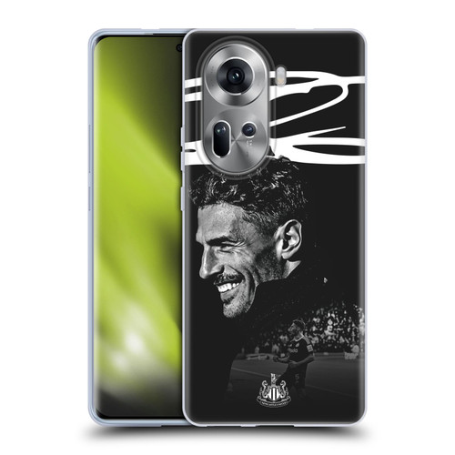 Newcastle United Football Club 2024/25 First Team Fabian Schär Soft Gel Case for OPPO Reno11 Newcastle United Football Club 2024/25 First Team Fabian Schär Soft Gel Case for OPPO Reno11