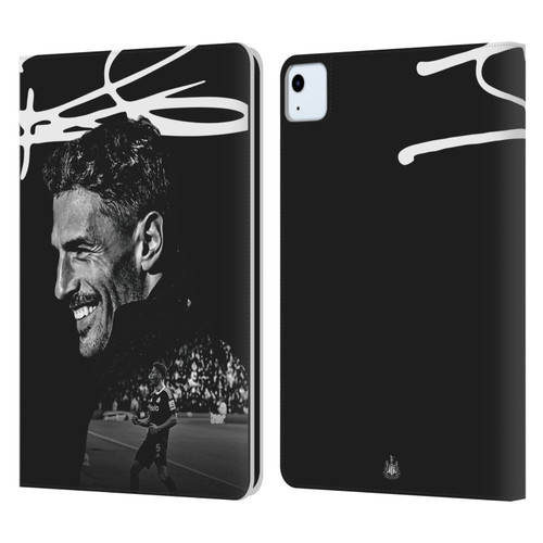Newcastle United Football Club 2024/25 First Team Fabian Schär Leather Book Wallet Case Cover For Apple iPad Air 11 2020/2022/2024/2025
