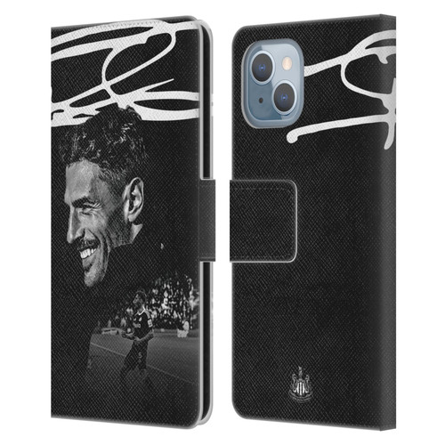 Newcastle United Football Club 2024/25 First Team Fabian Schär Leather Book Wallet Case Cover For Apple iPhone 14 Newcastle United Football Club 2024/25 First Team Fabian Schär Leather Book Wallet Case Cover For Apple iPhone 14