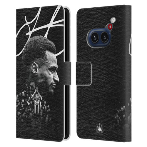 Newcastle United Football Club 2024/25 First Team Jacob Murphy Leather Book Wallet Case Cover For Nothing Phone (2a)