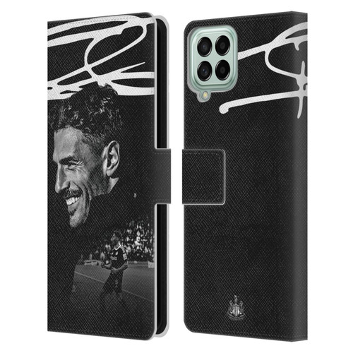 Newcastle United Football Club 2024/25 First Team Fabian Schär Leather Book Wallet Case Cover For Samsung Galaxy M53 (2022)