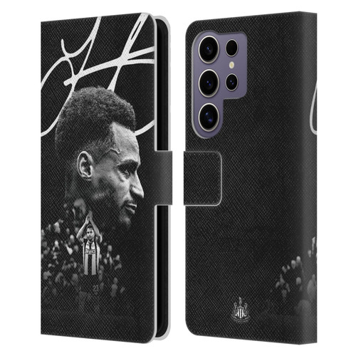 Newcastle United Football Club 2024/25 First Team Jacob Murphy Leather Book Wallet Case Cover For Samsung Galaxy S25 Ultra