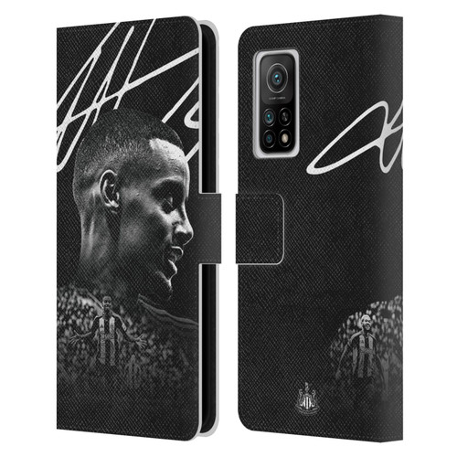 Newcastle United Football Club 2024/25 First Team Alexander Isak Leather Book Wallet Case Cover For Xiaomi Mi 10T 5G