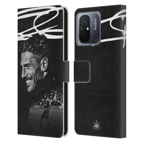 Newcastle United Football Club 2024/25 First Team Fabian Schär Leather Book Wallet Case Cover For Xiaomi Redmi 12C