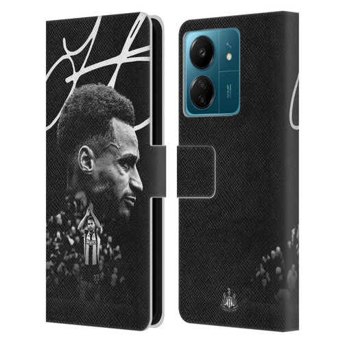 Newcastle United Football Club 2024/25 First Team Jacob Murphy Leather Book Wallet Case Cover For Xiaomi Redmi 13C 4G