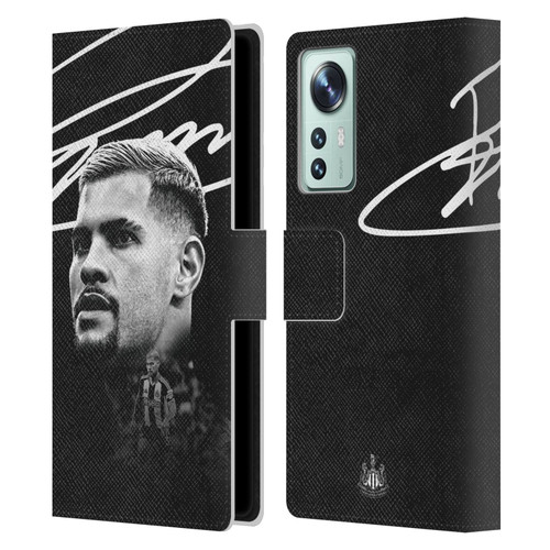 Newcastle United Football Club 2024/25 First Team Bruno Guimarães Leather Book Wallet Case Cover For Xiaomi 12