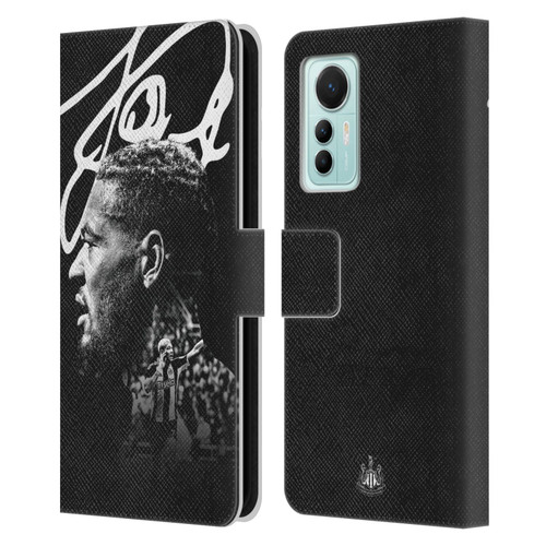 Newcastle United Football Club 2024/25 First Team Joelinton Leather Book Wallet Case Cover For Xiaomi 12 Lite