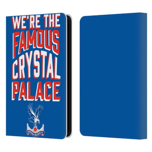 Crystal Palace FC 2025 Cup Final We're The Famous Leather Book Wallet Case Cover For Amazon Kindle Paperwhite 5 (2021) Crystal Palace FC 2025 Cup Final We're The Famous Leather Book Wallet Case Cover For Amazon Kindle Paperwhite 5 (2021)