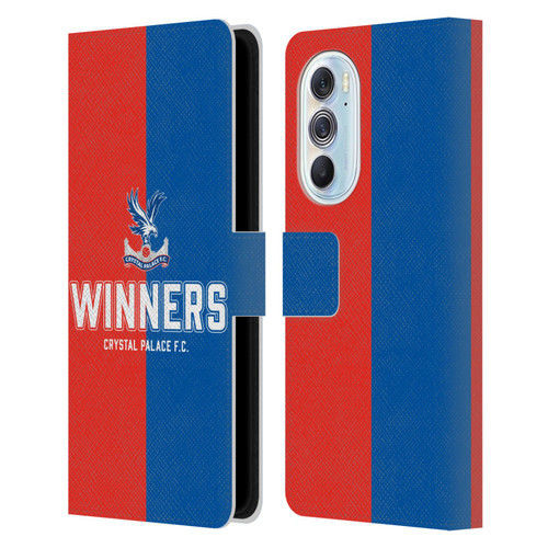 Crystal Palace FC 2025 Cup Final Winners Leather Book Wallet Case Cover For Motorola Edge X30 Crystal Palace FC 2025 Cup Final Winners Leather Book Wallet Case Cover For Motorola Edge X30