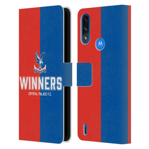 Crystal Palace FC 2025 Cup Final Winners Leather Book Wallet Case Cover For Motorola Moto E7 Power / Moto E7i Power Crystal Palace FC 2025 Cup Final Winners Leather Book Wallet Case Cover For Motorola Moto E7 Power / Moto E7i Power
