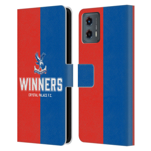Crystal Palace FC 2025 Cup Final Winners Leather Book Wallet Case Cover For Motorola Moto G (2023)