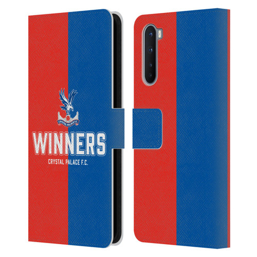 Crystal Palace FC 2025 Cup Final Winners Leather Book Wallet Case Cover For OnePlus Nord 5G