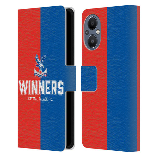 Crystal Palace FC 2025 Cup Final Winners Leather Book Wallet Case Cover For OnePlus Nord N20 5G