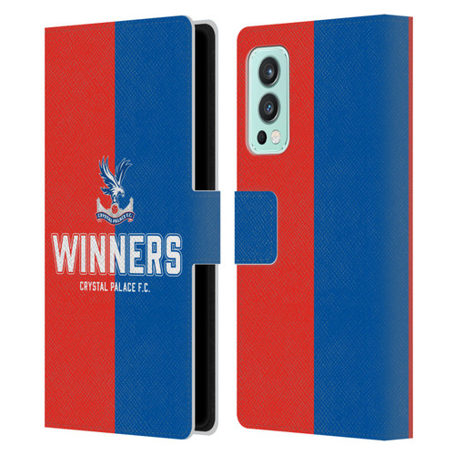 Crystal Palace FC 2025 Cup Final Winners Leather Book Wallet Case Cover For OnePlus Nord 2 5G