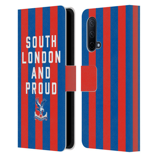 Crystal Palace FC 2025 Cup Final South London & Proud Leather Book Wallet Case Cover For OnePlus Nord CE 5G Crystal Palace FC 2025 Cup Final South London & Proud Leather Book Wallet Case Cover For OnePlus Nord CE 5G