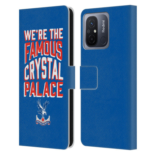 Crystal Palace FC 2025 Cup Final We're The Famous Leather Book Wallet Case Cover For Xiaomi Redmi 12C