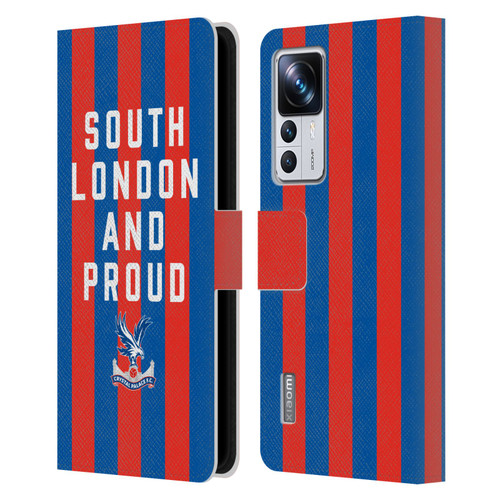 Crystal Palace FC 2025 Cup Final South London & Proud Leather Book Wallet Case Cover For Xiaomi 12T Pro Crystal Palace FC 2025 Cup Final South London & Proud Leather Book Wallet Case Cover For Xiaomi 12T Pro