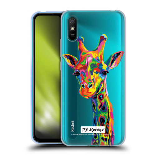 P.D. Moreno Animals Giraffe Soft Gel Case for Xiaomi Redmi 9A / Redmi 9AT