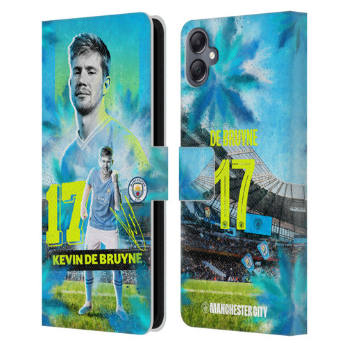 Manchester City Man City FC 2023/24 First Team Kevin De Bruyne Leather Book Wallet Case Cover For Samsung Galaxy A05 Manchester City Man City FC 2023/24 First Team Kevin De Bruyne Leather Book Wallet Case Cover For Samsung Galaxy A05