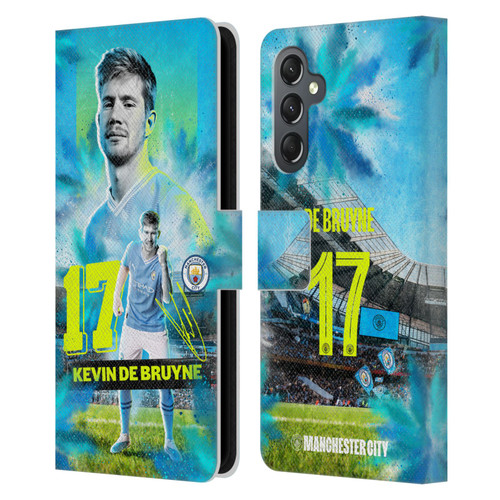 Manchester City Man City FC 2023/24 First Team Kevin De Bruyne Leather Book Wallet Case Cover For Samsung Galaxy A25 5G Manchester City Man City FC 2023/24 First Team Kevin De Bruyne Leather Book Wallet Case Cover For Samsung Galaxy A25 5G
