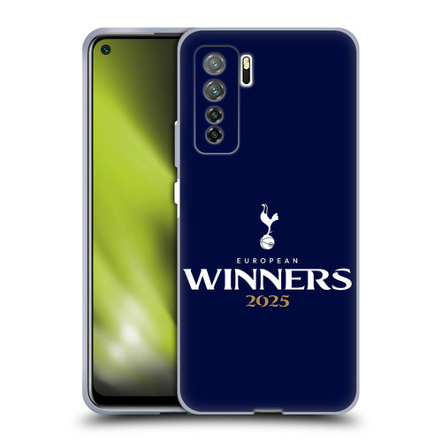 Tottenham Hotspur F.C. 2025 European Winners Blue Soft Gel Case for Huawei Nova 7 SE/P40 Lite 5G