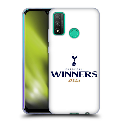 Tottenham Hotspur F.C. 2025 European Winners White Soft Gel Case for Huawei P Smart (2020)