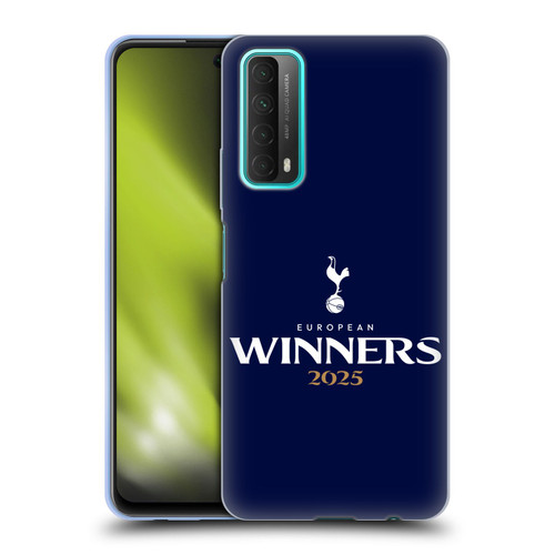 Tottenham Hotspur F.C. 2025 European Winners Blue Soft Gel Case for Huawei P Smart (2021)