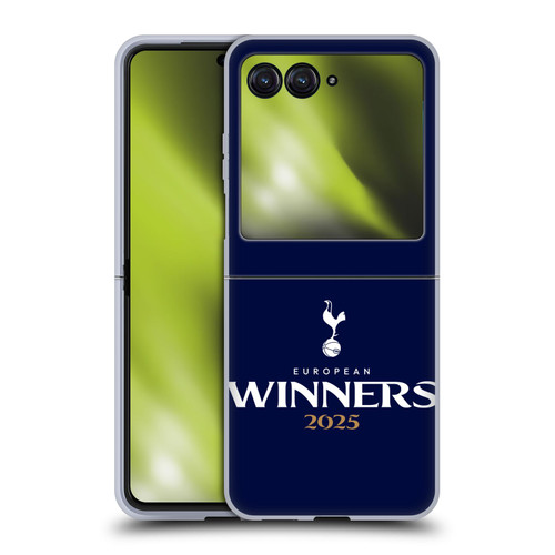 Tottenham Hotspur F.C. 2025 European Winners Blue Soft Gel Case for Motorola Razr 40 Ultra / Razr+ 2023 Tottenham Hotspur F.C. 2025 European Winners Blue Soft Gel Case for Motorola Razr 40 Ultra / Razr+ 2023