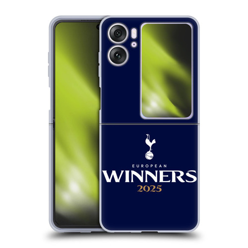 Tottenham Hotspur F.C. 2025 European Winners Blue Soft Gel Case for OPPO Find N2 Flip Tottenham Hotspur F.C. 2025 European Winners Blue Soft Gel Case for OPPO Find N2 Flip