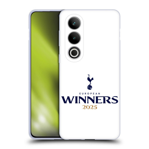 Tottenham Hotspur F.C. 2025 European Winners White Soft Gel Case for OPPO OnePlus Ace 3V 5G