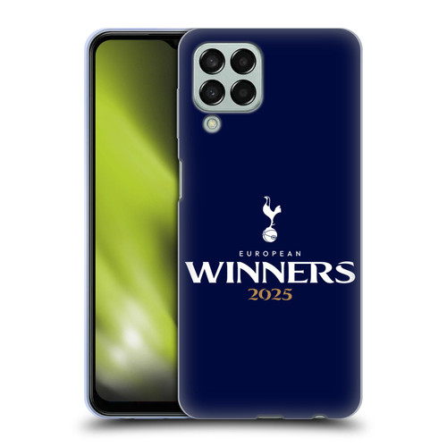 Tottenham Hotspur F.C. 2025 European Winners Blue Soft Gel Case for Samsung Galaxy M33 (2022)