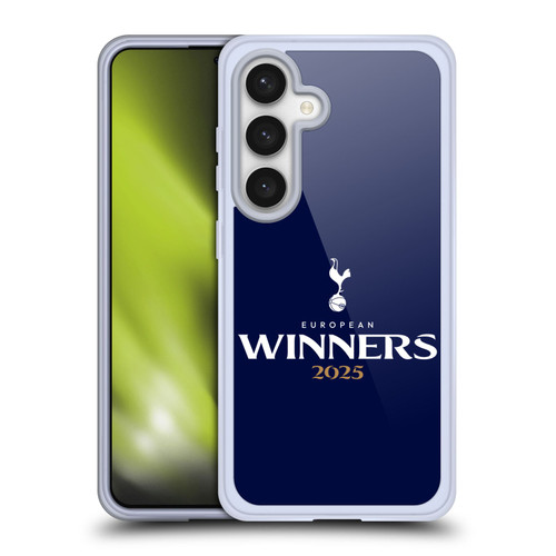 Tottenham Hotspur F.C. 2025 European Winners Blue Soft Gel Case for Samsung Galaxy S24 5G