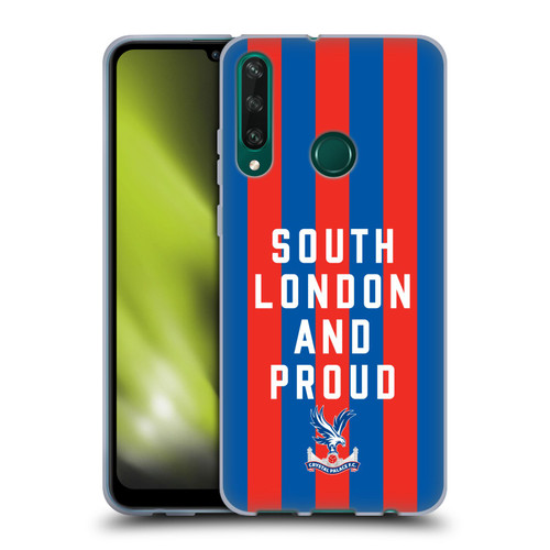 Crystal Palace FC 2025 Cup Final South London & Proud Soft Gel Case for Huawei Y6p Crystal Palace FC 2025 Cup Final South London & Proud Soft Gel Case for Huawei Y6p